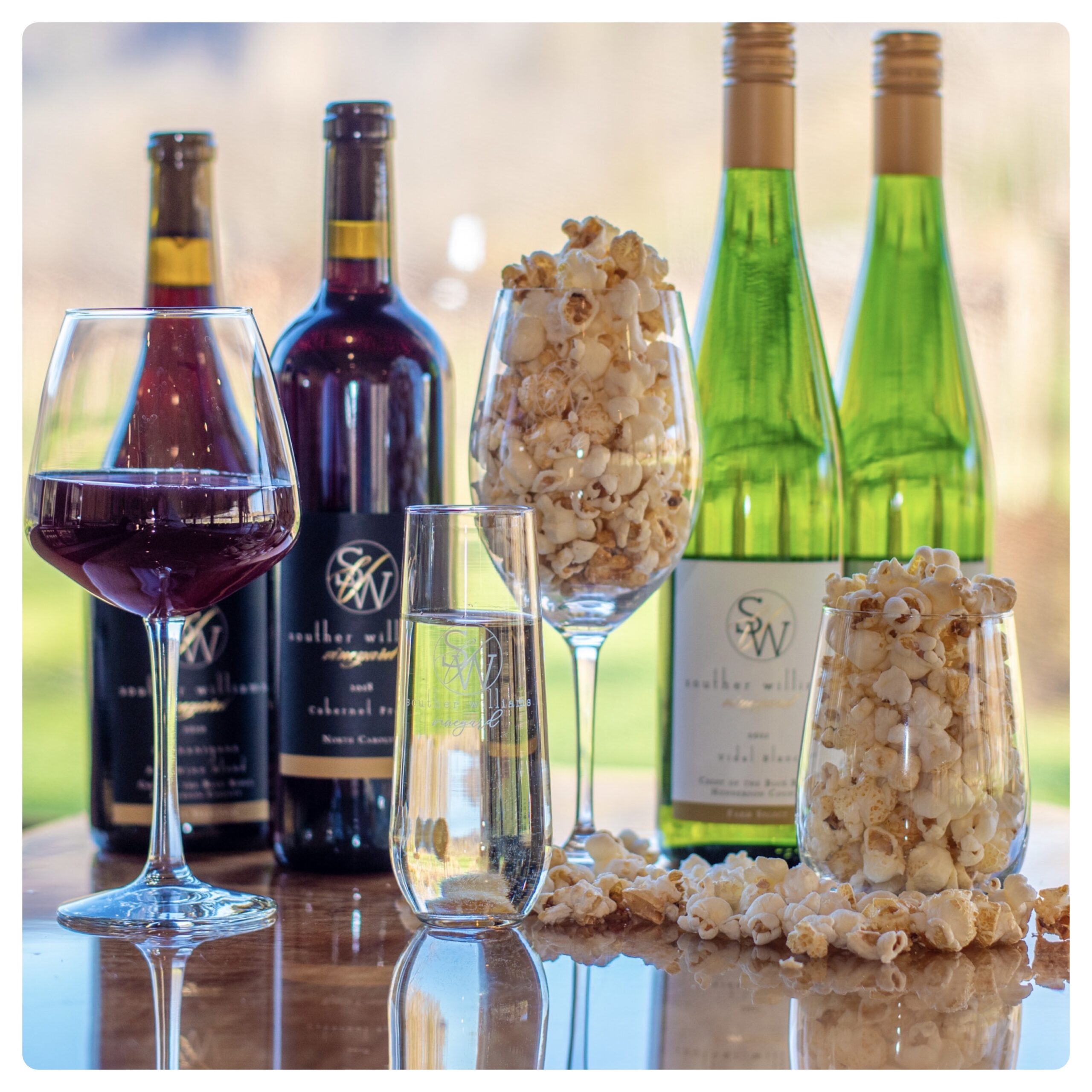 Wine Tasting, Popcorn, Winery, Cider Wine and Dine Weekend