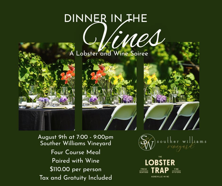 Lobster and Wine Soiree Dinner, Vineyard