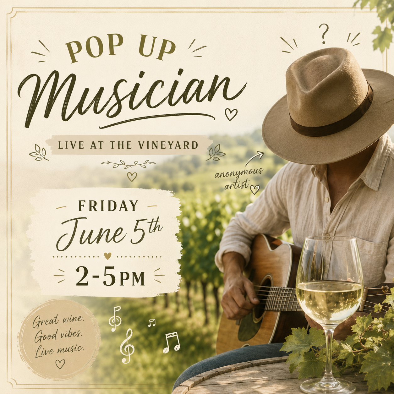 pop up musician